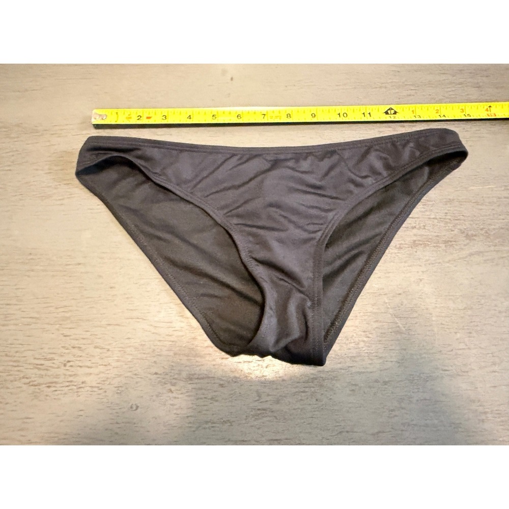Primark Cares Black Bikini Bottoms Low Rise Swimwear Size 4 USA